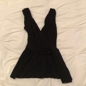 🔥5 FOR $25🔥 Anthropologie Wrap Black Bailey 44